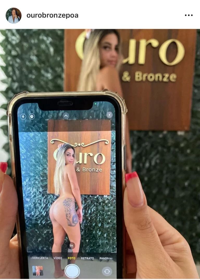 Resultado de bronzeamento com máquina Ouro — print 2