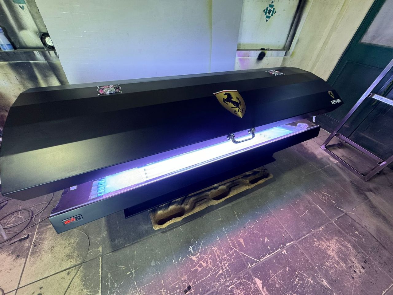 Equipamento finalizado em acabamento premium