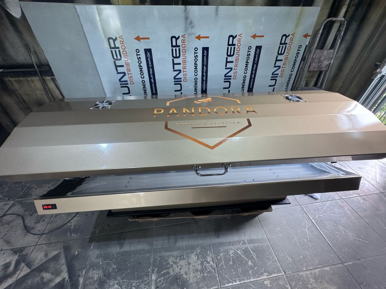 Máquina finalizada — pronta para entrega